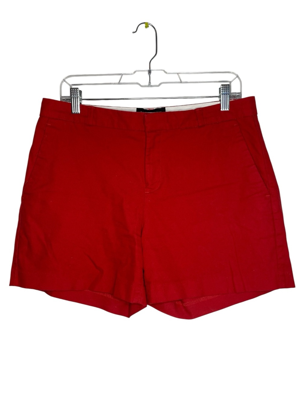 Banana Republic Red Orange Classic Khaki Short Shorts